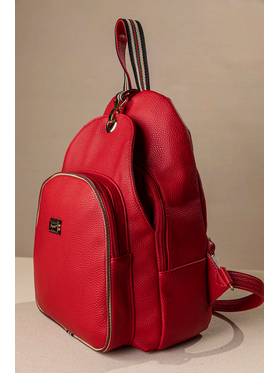 Backpack με Πολλές Θήκες και Casual Logo