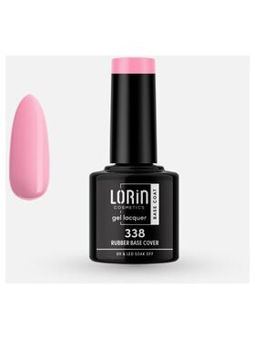 Lorin Gel Lacquer Rubber Base 8ml. #338 (Cover)