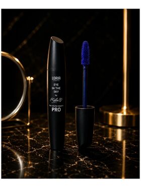 Lorin "Eye In The Sky" PRO Mascara by Katia Μπλε ???? με βουρτσάκι Σιλικόνης