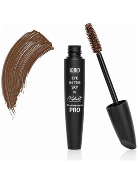 Lorin “Eye In The Sky” PRO Mascara by Katia Καφέ ???? με βουρτσάκι Σιλικόνης
