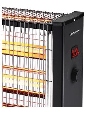 Θερμαστρα Χαλαζια 2800w Μαυρη 3face με Θερμοστατη