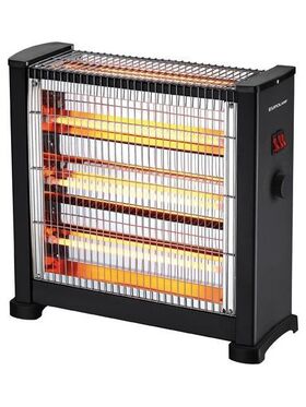 Θερμαστρα Χαλαζια 2800w Μαυρη 3face με Θερμοστατη
