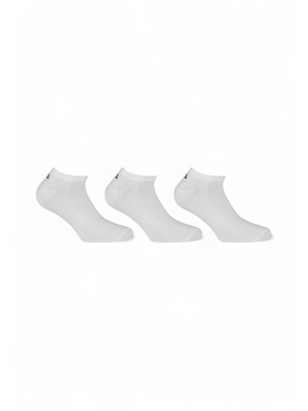 Σοσόνια Unisex Fila Invisible Plain 3 Pack Λευκό