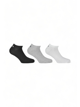 Σοσόνια Unisex Fila Invisible Plain 3 Pack Ασορτί Ανοιχτό