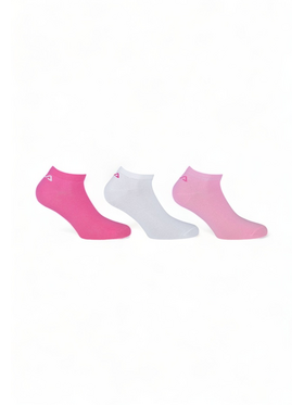 Σοσόνια Unisex Fila Invisible Plain 3 Pack Ασορτί Ανοιχτό