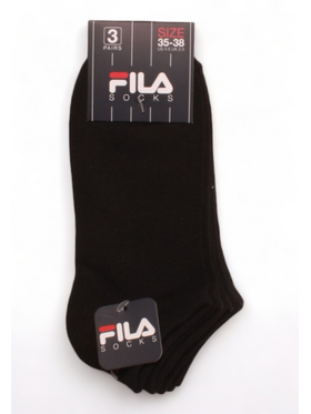 Σοσόνια Unisex Fila Invisible Plain 3 Pack Ασορτί Ανοιχτό