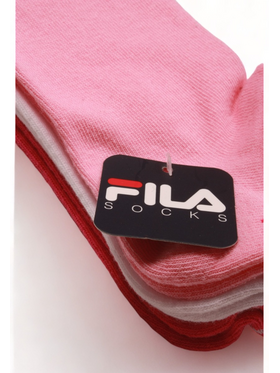 Σοσόνια Unisex Fila Invisible Plain 3 Pack Ασορτί Ανοιχτό