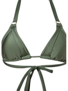 Μαγιό γυναικείο Capri Bikini Top - Olive Dacron Λαδί