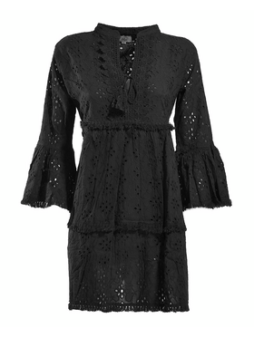 Ble Φορεμα/tunic σε Μαυρο Χρωμα one Size (100% Cotton)
