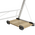 Γραφείο Γωνιακό Levi Pakoworld-mdf Χρώμα oak-Λευκό 158x120x73εκ
