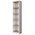 Γραφείο με Βιβλιοθήκη Goldie Pakoworld Λευκό-Φυσικό 160x50x161.8εκ