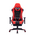 Καρέκλα Γραφείου Gaming Zeldo Pakoworld pu Μαύρο-Κόκκινο 66x56x135εκ