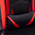 Καρέκλα Γραφείου Gaming Zeldo Pakoworld pu Μαύρο-Κόκκινο 66x56x135εκ