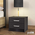 Κομοδίνο Olympus Pakoworld Χρώμα Wenge 47,5x40,5x40,5εκ.