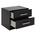 Κομοδίνο Olympus Pakoworld Χρώμα Wenge 47,5x40,5x40,5εκ.
