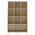 Βιβλιοθήκη Firenze Pakoworld Χρώμα Sonoma 107x28,6x178εκ