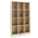 Βιβλιοθήκη Firenze Pakoworld Χρώμα Sonoma 107x28,6x178εκ