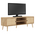 Έπιπλο Τηλεόρασης Oslo Pakoworld Sonoma 150x39x49εκ