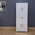 Ντουλάπα-Στήλη Milou Pakoworld Λευκό 59x34.5x140εκ