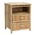 Κομοδίνο Ofra Pakoworld Bamboo Φυσικό 56x46x69εκ