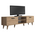 Έπιπλο Τηλεόρασης Sabian Pakoworld Sonoma 180x35x48,5εκ