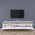 Έπιπλο Τηλεόρασης Kasandra Pakoworld Λευκό-Καρυδί 180x35x48,5εκ