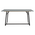 Τραπέζι Revello Pakoworld Sintered Stone Μαύρο Μαρμάρου-Μαύρο 150x90x75εκ