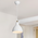 Φωτιστικό Οροφής Μονόφωτο Lofty Pakoworld ε27 Λευκό Φ18x56εκ
