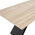 Τραπέζι Sabrina Pakoworld Sintered Stone Sonoma-Μαύρο 180x90x75εκ
