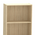 Βιβλιοθήκη Presley Pakoworld Sonoma 60x30x167εκ