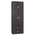 Ντουλάπα Δίφυλλη και Πατάρι Zelia Pakoworld Wenge 79x42x240εκ.