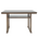 Τραπέζι Μπαρ Tenor Pakoworld Φυσικό Ξύλο Rubberwood-μdf Καρυδί 150x90x91.5εκ