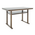Τραπέζι Μπαρ Tenor Pakoworld Φυσικό Ξύλο Rubberwood-μdf Καρυδί 150x90x91.5εκ