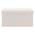 Σκαμπό-Μπαούλο Forward Pakoworld Ύφασμα Μπουκλέ Ivory 76.5x38x37.5εκ