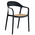 Πολυθρόνα Ember Pakoworld με uv Protection pp Μπεζ-Μαύρο 52.5x56.5x81εκ.