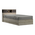 Κρεβάτι Μονό Olympus Pakoworld σε Χρώμα Castillo-Toro 120x200εκ