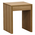 Βοηθητικό Τραπέζι Focused Pakoworld mdf Φυσικό 40x40x50εκ