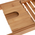 Πλατό Μπανιέρας Platon Pakoworld Φυσικό Bamboo 70x15x4,5εκ