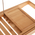 Πλατό Μπανιέρας Platon Pakoworld Φυσικό Bamboo 70x15x4,5εκ