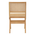 Καρέκλα Brenin Pakoworld Φυσικό Rubberwood 45x56x82εκ
