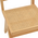 Καρέκλα Brenin Pakoworld Φυσικό Rubberwood 45x56x82εκ