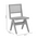 Καρέκλα Brenin Pakoworld Φυσικό Rubberwood 45x56x82εκ