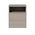Κομοδίνο Foly Pakoworld με ένα Ντουλάπι Γκρι oak 40x40x50εκ
