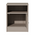 Κομοδίνο Foly Pakoworld με ένα Ντουλάπι Γκρι oak 40x40x50εκ