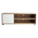 Έπιπλο Τηλεόρασης Ellon Pakoworld Μελαμίνης Sonoma-Λευκό 120x40x41εκ.