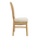 Καρέκλα Canco Pakoworld Φυσικό Rubberwood-Φυσικό Rattan 50x55x98εκ