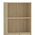 Βιβλιοθήκη Negan Pakoworld Sonoma Μελαμίνης 60x30x120εκ