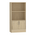 Βιβλιοθήκη Negan Pakoworld Sonoma Μελαμίνης 60x30x120εκ