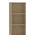 Βιβλιοθήκη Negan Pakoworld Sonoma Μελαμίνης 57x33x180εκ
