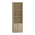Βιβλιοθήκη Negan Pakoworld Sonoma Μελαμίνης 57x33x180εκ